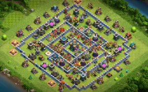 Clans Of Clans | Cv14 Rushada Top 💥 - Clash of Clans