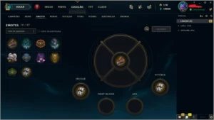 CONTA SMURF UNRANKED COM BASTANTE CHAMPS E ALGUMAS SKINS - League of Legends LOL