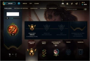 Conta ouro 3 com 32 champs e 3 skins - League of Legends LOL