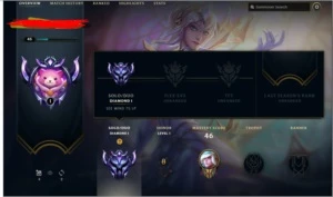 Conta Lol Smurf Diamante 1 sofreu decay - League of Legends