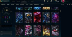 Conta Top de League of Legends LOL