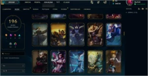 Conta Top de League of Legends LOL
