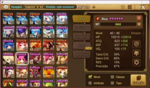 Conta Summoners WAR - PVE Safe e Raid Solo - Apenas 196 dias