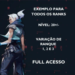 Contas Valorant ✨Escolha Seu Rank/Unranked✨ Entrega Imediata