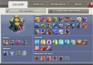 Centro de Vila 14 cv14 - Clash of Clans
