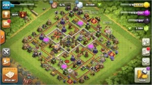 Clash of Clans - CV 11 bem upado