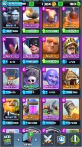 Vendo conta Clash Royale Nível 11 todas as lendárias