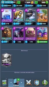 Vendo conta Clash Royale Nível 11 todas as lendárias
