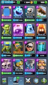 Vendo conta Clash Royale Nível 11 todas as lendárias