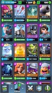 Vendo conta Clash Royale Nível 11 todas as lendárias