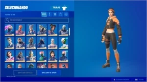 CONTA FORTNITE SEASON 3 |167 SKINS | EARNINGS 2.700 + GTA V