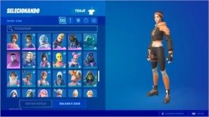 CONTA FORTNITE SEASON 3 |167 SKINS | EARNINGS 2.700 + GTA V