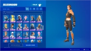 CONTA FORTNITE SEASON 3 |167 SKINS | EARNINGS 2.700 + GTA V