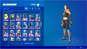 CONTA FORTNITE SEASON 3 |167 SKINS | EARNINGS 2.700 + GTA V