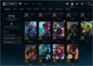 Conta Gold III (Solo Duo), Gold I (Flex), Nível 175, 46 skin - League of Legends LOL