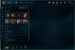 Conta Gold III (Solo Duo), Gold I (Flex), Nível 175, 46 skin - League of Legends LOL