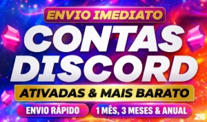 Conta Discord Com Nitro Ativada