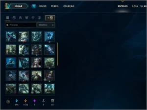 BORDA DIAMANTE, 9 PAGINAS DE RUNA, + DE 100 SKINS 21K DE IP - League of Legends LOL