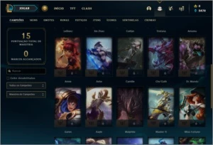 Conta DIAMANTE 4 BARATA com 1 skin e 28 champs - League of Legends LOL