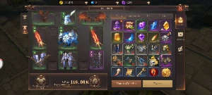 Conta do MU Dark Epoch Mobile Personagem BK LEV 183 - Outros