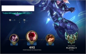 Vendo Conta Platina 5(MMR De Platina II) - League of Legends LOL