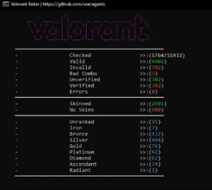 checker valorant