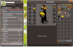 Sac lv 200 Serv: Helioboros - Dofus