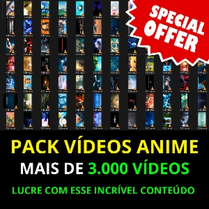 Vídeos Virais Anime - Mega Pack + de 3.000 Vídeos - Outros