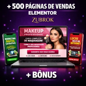 Pack paginas de venda elementor!