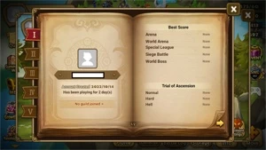 Reroll Summoners War lvl10 com Occult Girl Fire - Rica