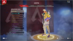 CONTA HERANÇA WRAITH - Apex Legends