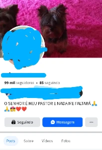 Conta Facebook antiga com mais de 100 k