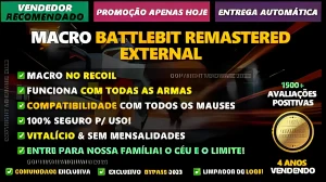 BattleBit - Macro no Recoil - 100% Seguro - Steam