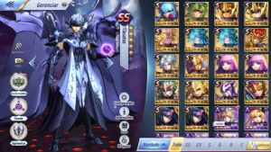 A136 Tanatos / ManiGold/ Poseidon / Artemis / Sasha  - Saint Seiya Awakening SSA