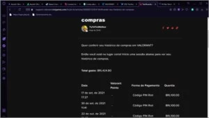 Conta valorant