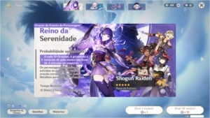 Raiden + Kokomi / AR23 / Dupla perfeita e outros personagens - Genshin Impact