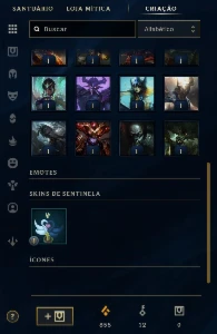 Conta League of Legends Full Acesso - 149 Champs e 86 Skins LOL