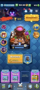 Conta básica de Clash Royale