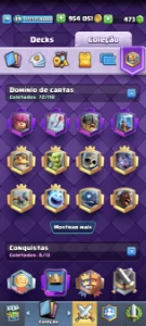 Conta básica de Clash Royale