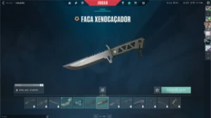 CONTA VALORANT Karambit Sublime, Xenocaçador, Oni e Gaia