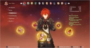 Promoção CONTA DE GENSHIN IMPACT - PS4/PS5