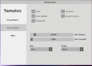 Valorant Aimbot + RCS + ESP Yamato UD Lifetime - Minha Key