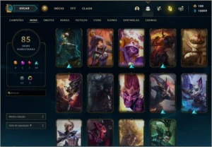 CONTA EX DIAMOND. BRINDE NO VALORANT, TFT E RUNETERRA - League of Legends LOL