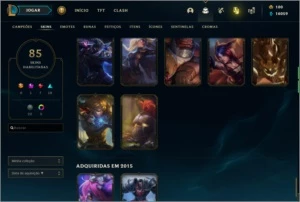 CONTA EX DIAMOND. BRINDE NO VALORANT, TFT E RUNETERRA - League of Legends LOL