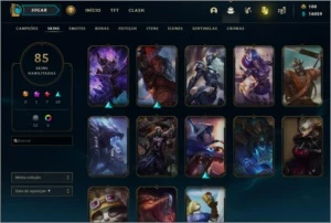 CONTA EX DIAMOND. BRINDE NO VALORANT, TFT E RUNETERRA - League of Legends LOL
