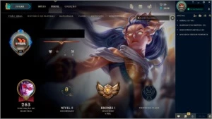 CONTA LOL BRONZE 1 - League of Legends