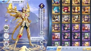 SAINT SEIYA AWAKENING - COM GEMAS AVANÇADAS E LIVROS SSA