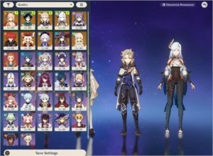 Vendendo conta genshin AR55 server EU - Genshin Impact