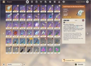 Vendendo conta genshin AR55 server EU - Genshin Impact