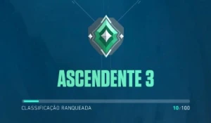 Conta Valorant Ascendente 3 - Pra Sair Logo